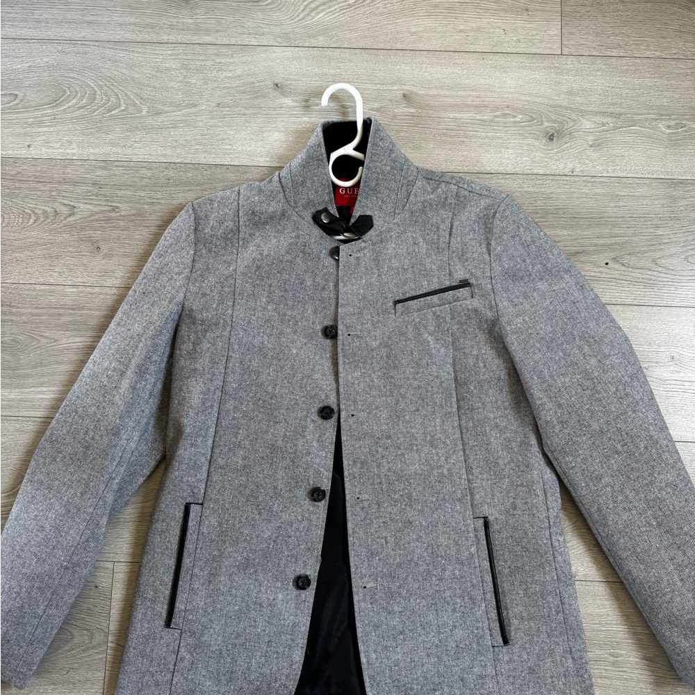 Guess Men's Gray Coat
